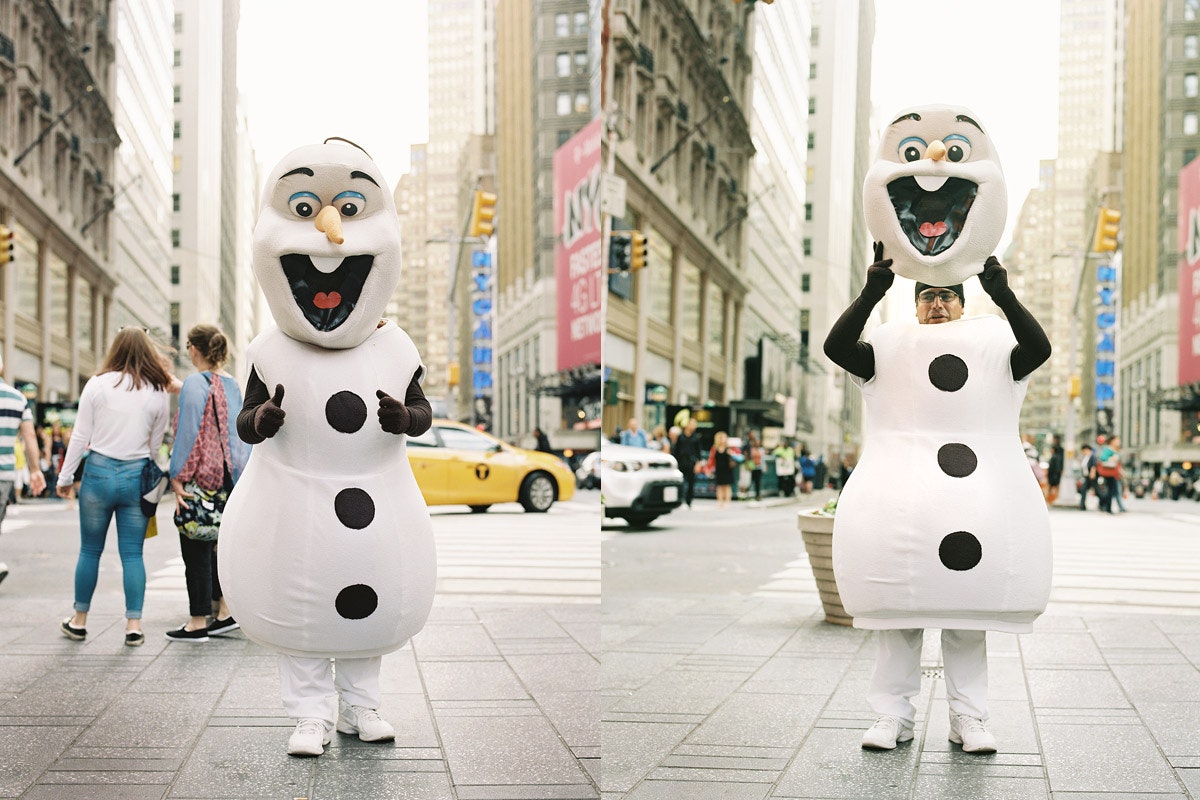 Olaf Times Square
